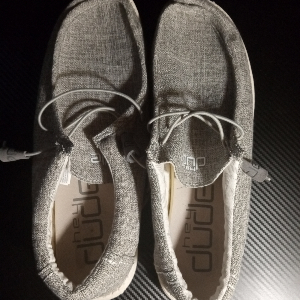 Hey Dude Gray Casual Slip-Ons